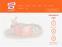 Tablet Screenshot of flexibin.co.nz